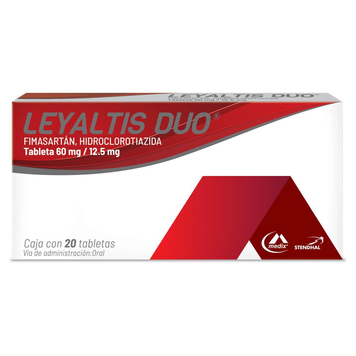 Leyaltos duo 60/12.5 mg c/20 tabs